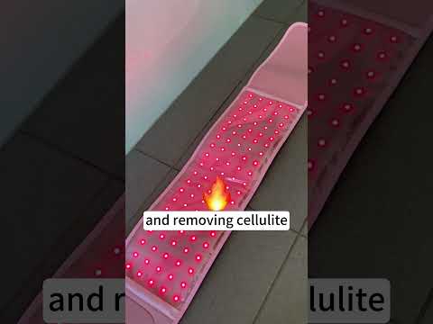 Red Light Therapy Belt 660Nm 850Nm near Infrared Light Therapy for Body, Relaxing Muscle, Inflammation, Improve Circulation